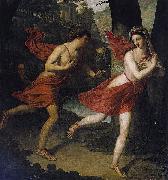 Robert Lefere Pauline as Daphne Fleeing from Apollo oil painting artist